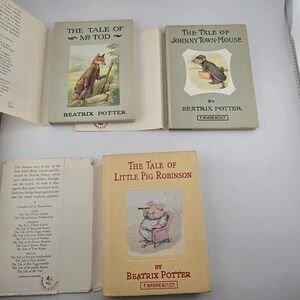 VTG Beatrix Potter The Tale Of Two Bad Mice Book‎ F Warne & Co Childrens Story